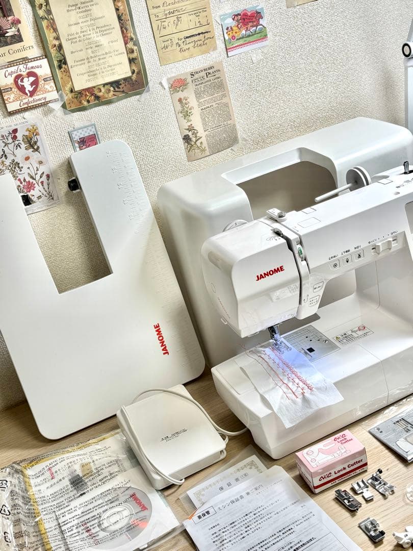 超美品 ジャノメ コンピューターミシン パルシェル NP3000
