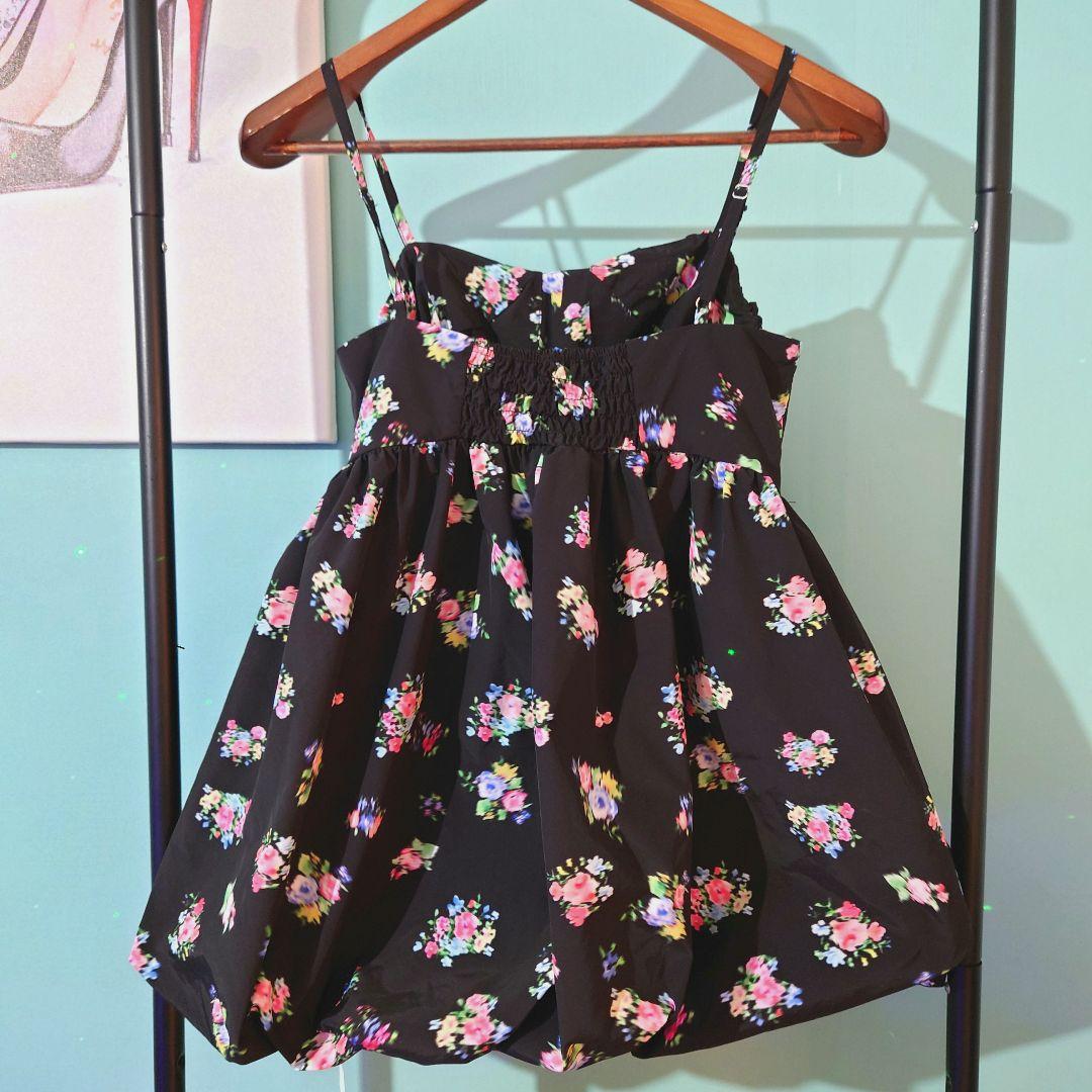 【poppy】Balloon flower cami tunic あさぎーにょ