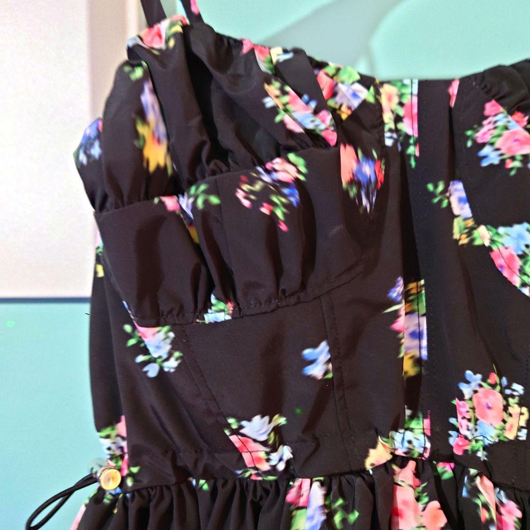 【poppy】Balloon flower cami tunic あさぎーにょ