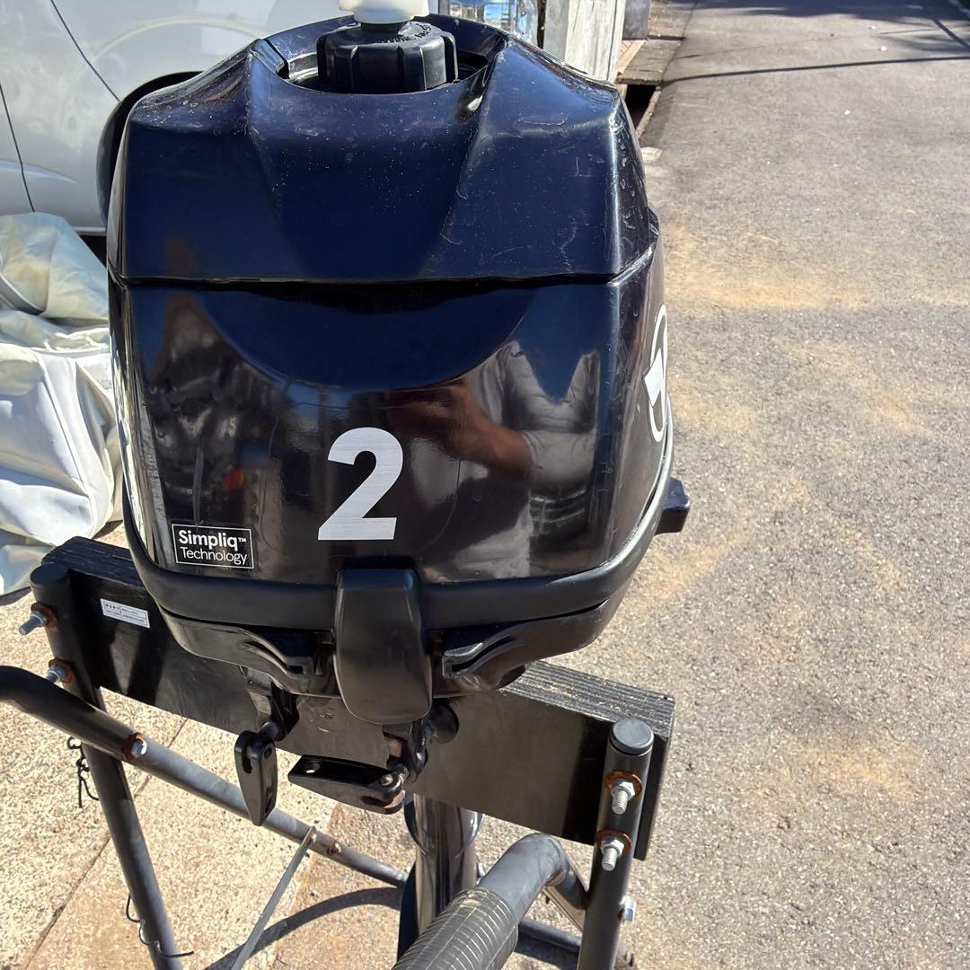 2馬力船外機 クラッチの故障