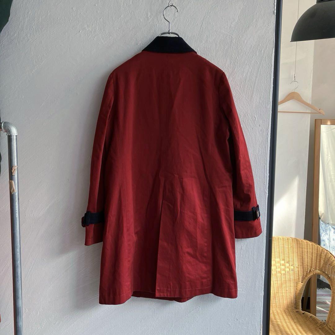 ☆ Harriss PARIS ウールライナー付き ステンカラーコート