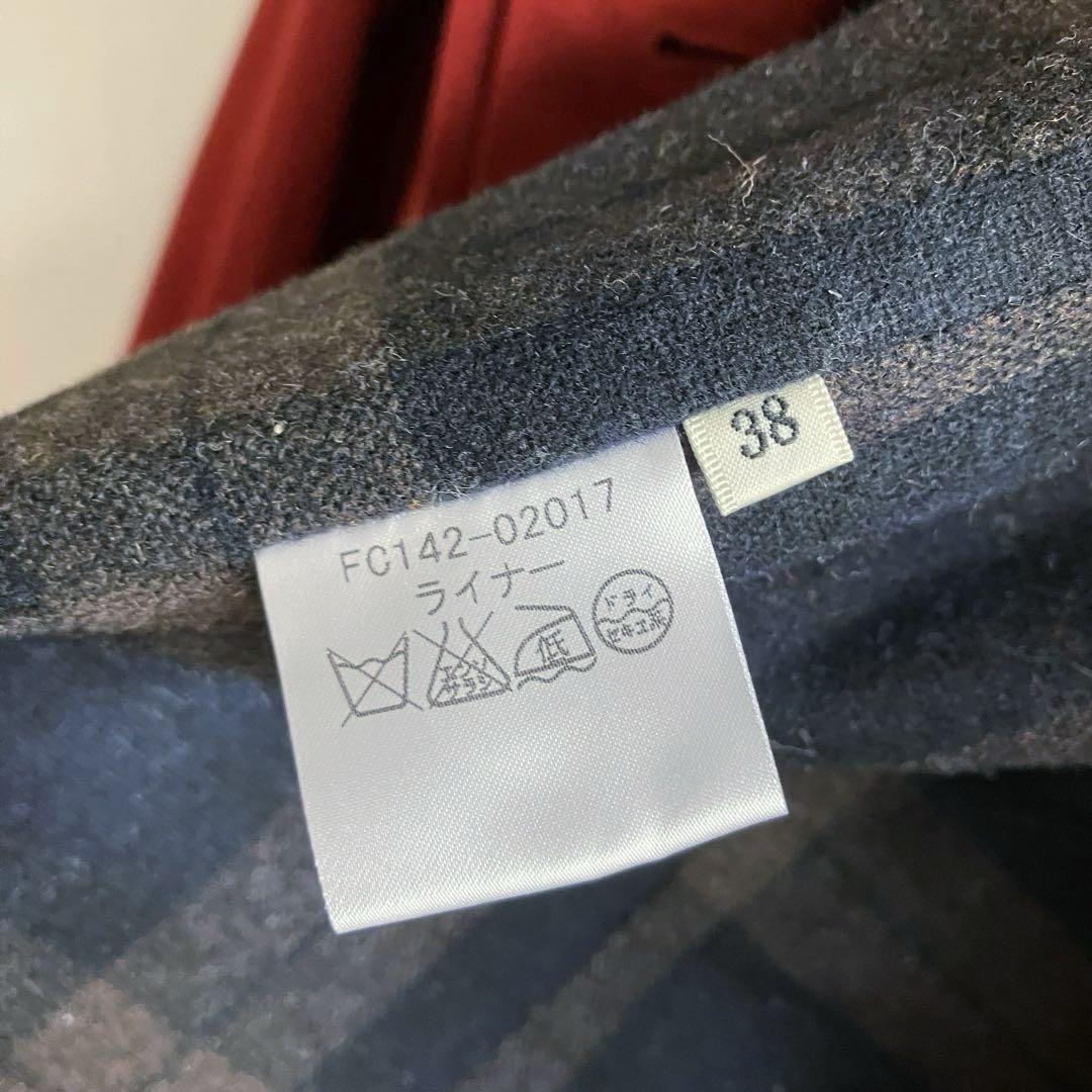 ☆ Harriss PARIS ウールライナー付き ステンカラーコート