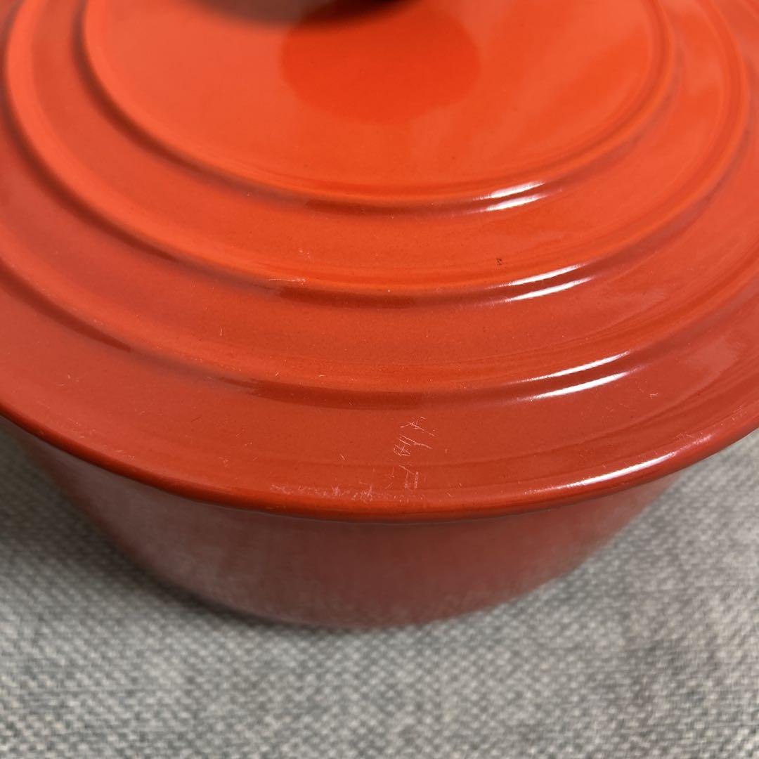 ル・クルーゼ(Le Creuset)ココット・ロンド 18cm チェリーリッド