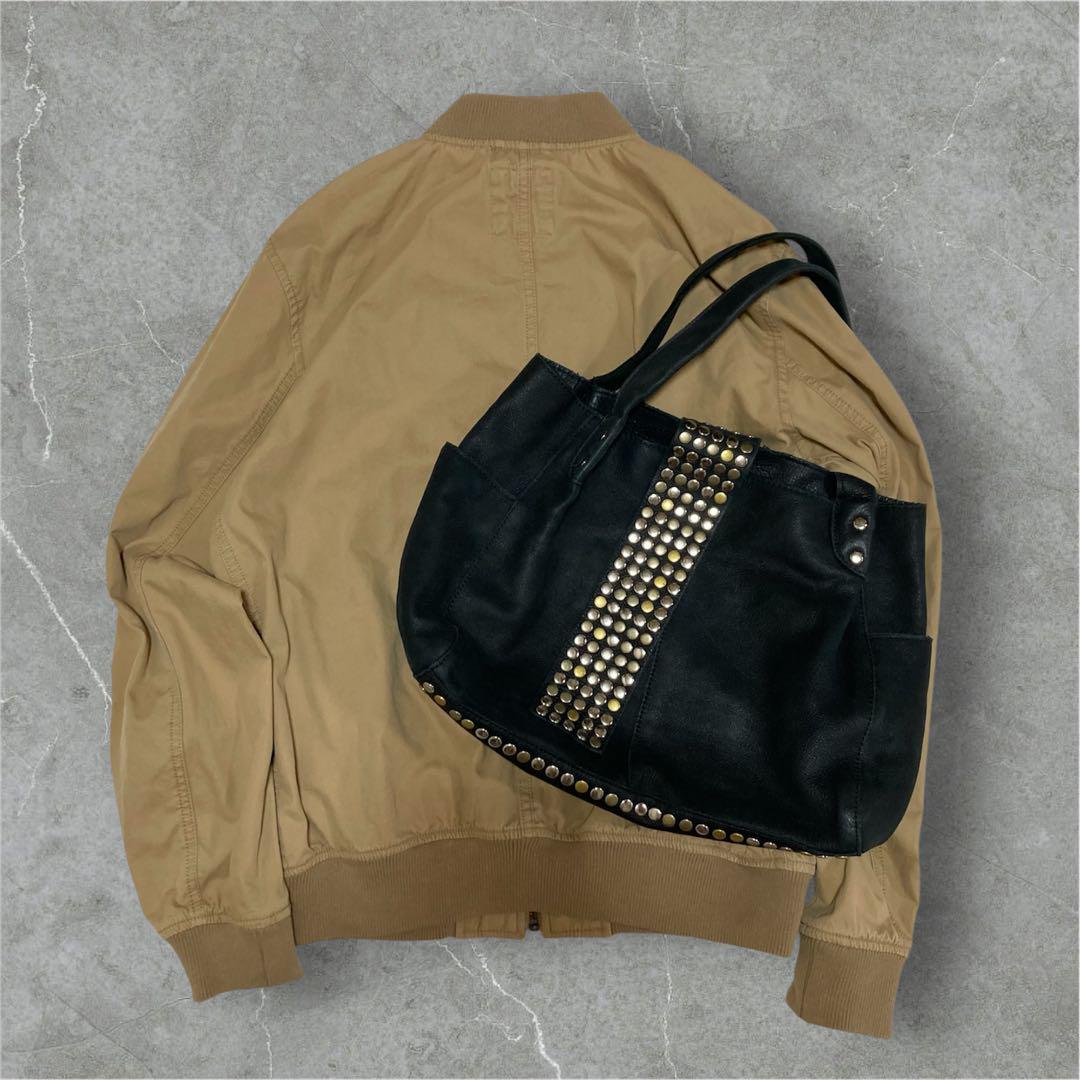 バッグ RARE 00s japanese label Y2K studs bag 00s archive shoulder bag studs y2k 】 - メルカリ