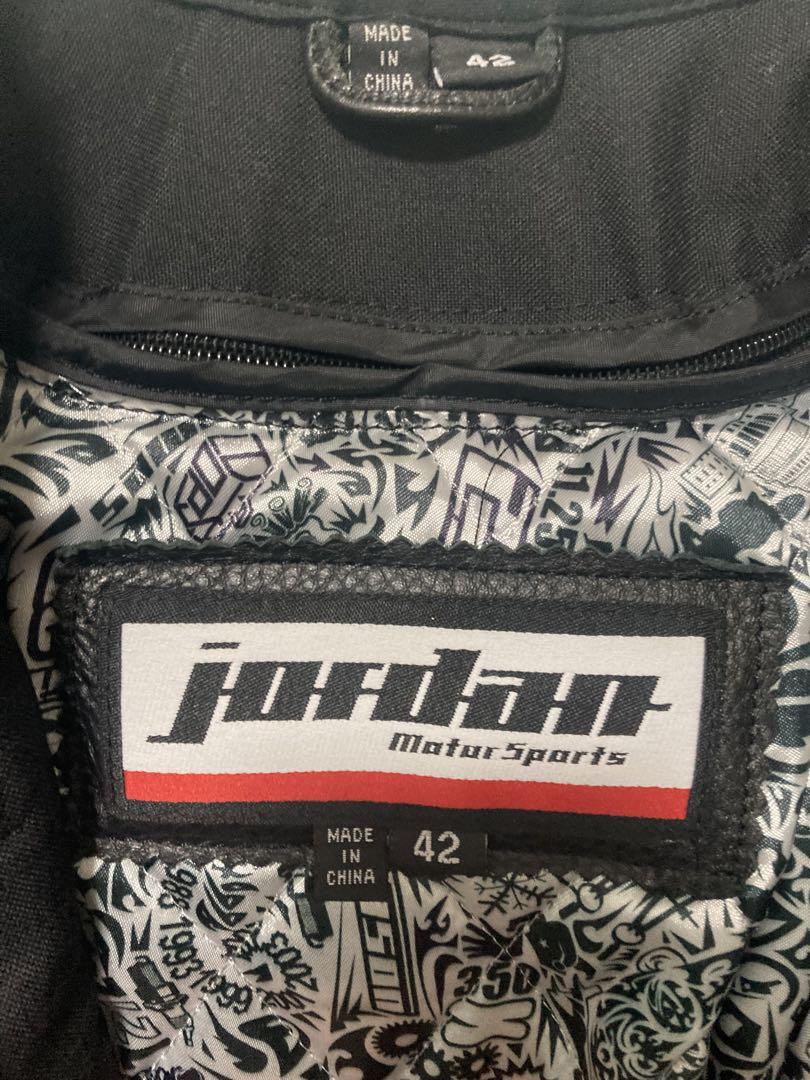 【美品】ジョーロケ　JORDAN  バイク革ジャケット