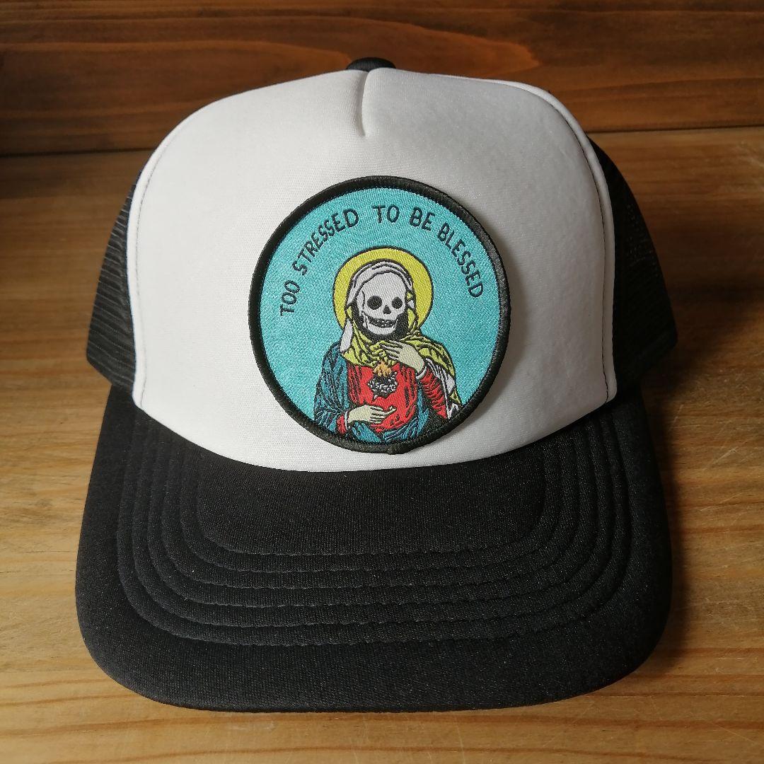 ①skull maria mesh cap メッシュキャップ バイカー ロック ①skull maria mesh cap メッシュキャップ バイカー ロック