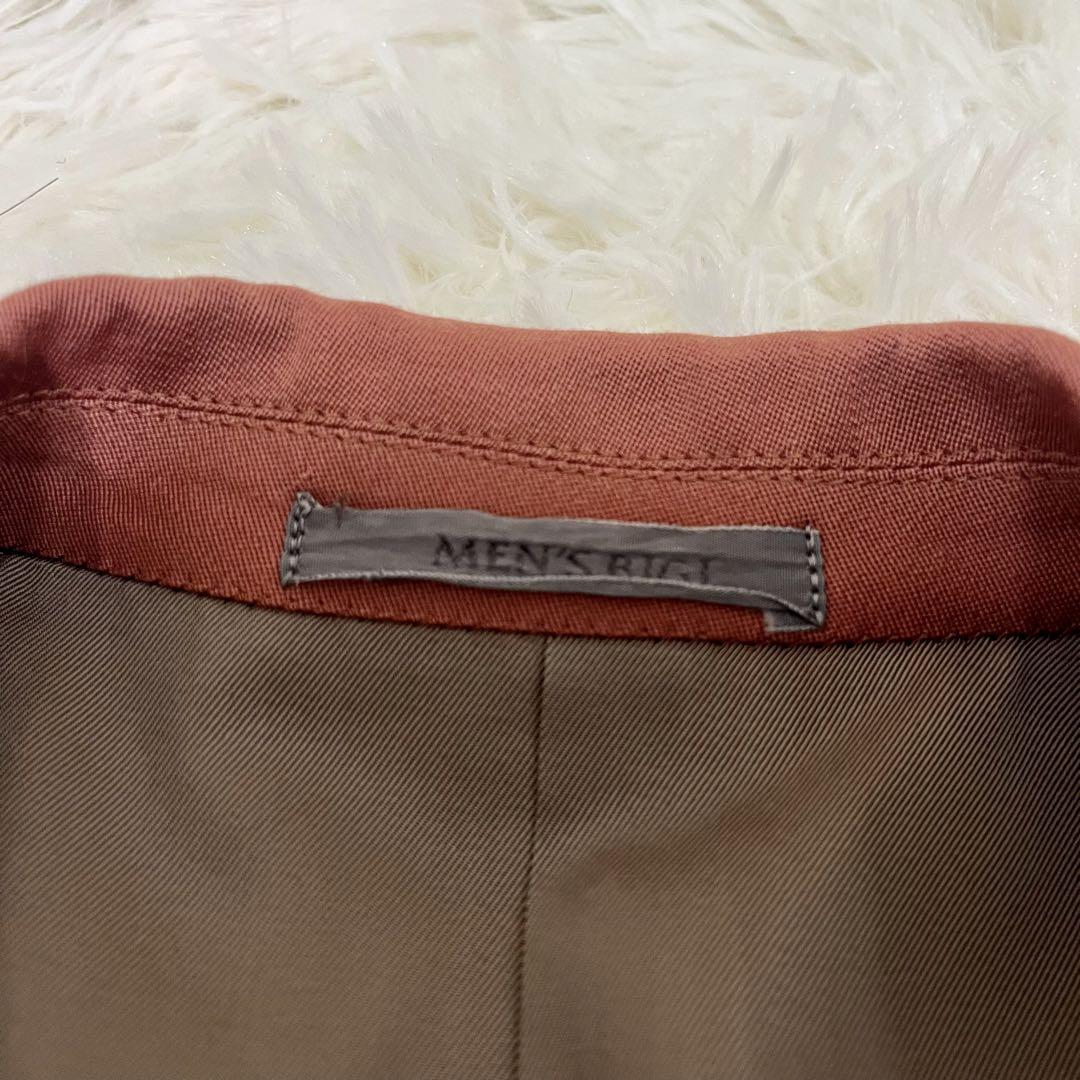 美品 MEN'S BIGI ダブル セットアップスーツ くすみピンク 菅田将暉