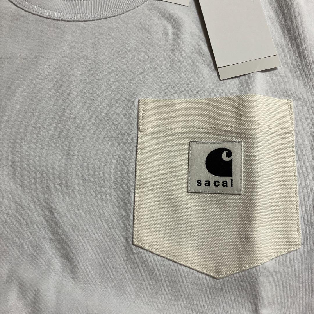 サカイ✖️カーハート　ファスナーが可愛いTシャツ