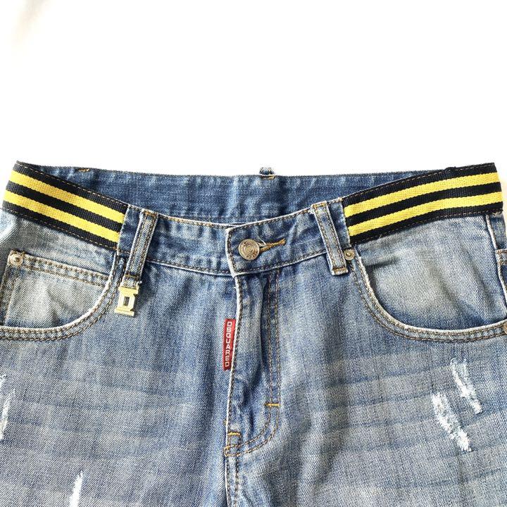 2022セール DSQUARED2 ディースクエアード デニム ジーンズ ダメージ加工 ワッペン 43fXy-m86780344866 新作定番人気
