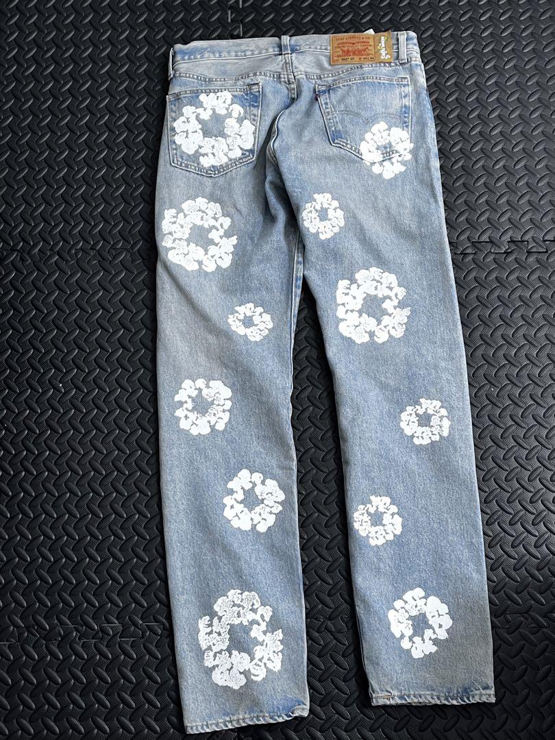 DENIM TEARS 34インチ　デニムティアーズ　リーバイス501