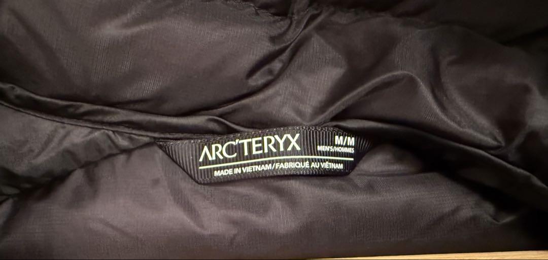 新品 ARC’TERYX Cerium Hoodie Jacket M BK