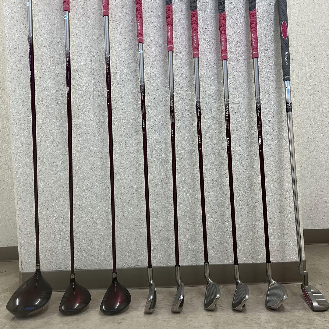 【希少レフティ】St.Andrews LINKS レディースクラブセット