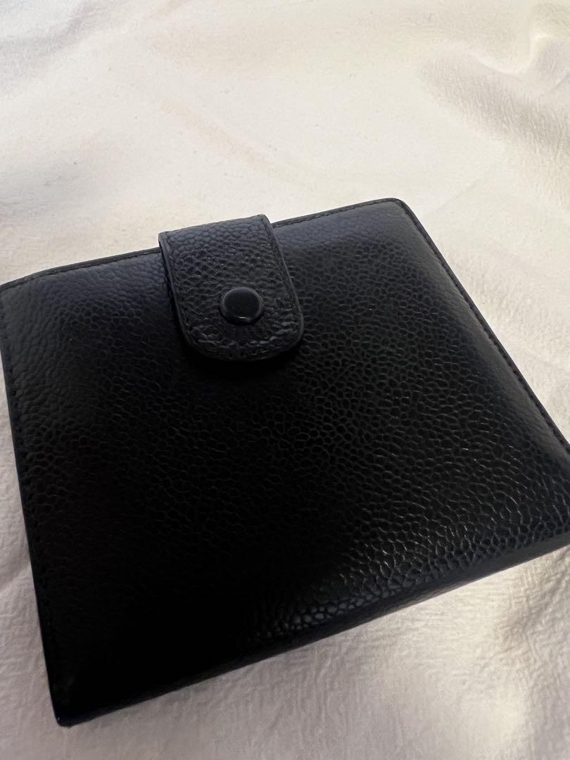 CHANEL ブラック 二つ折り財布