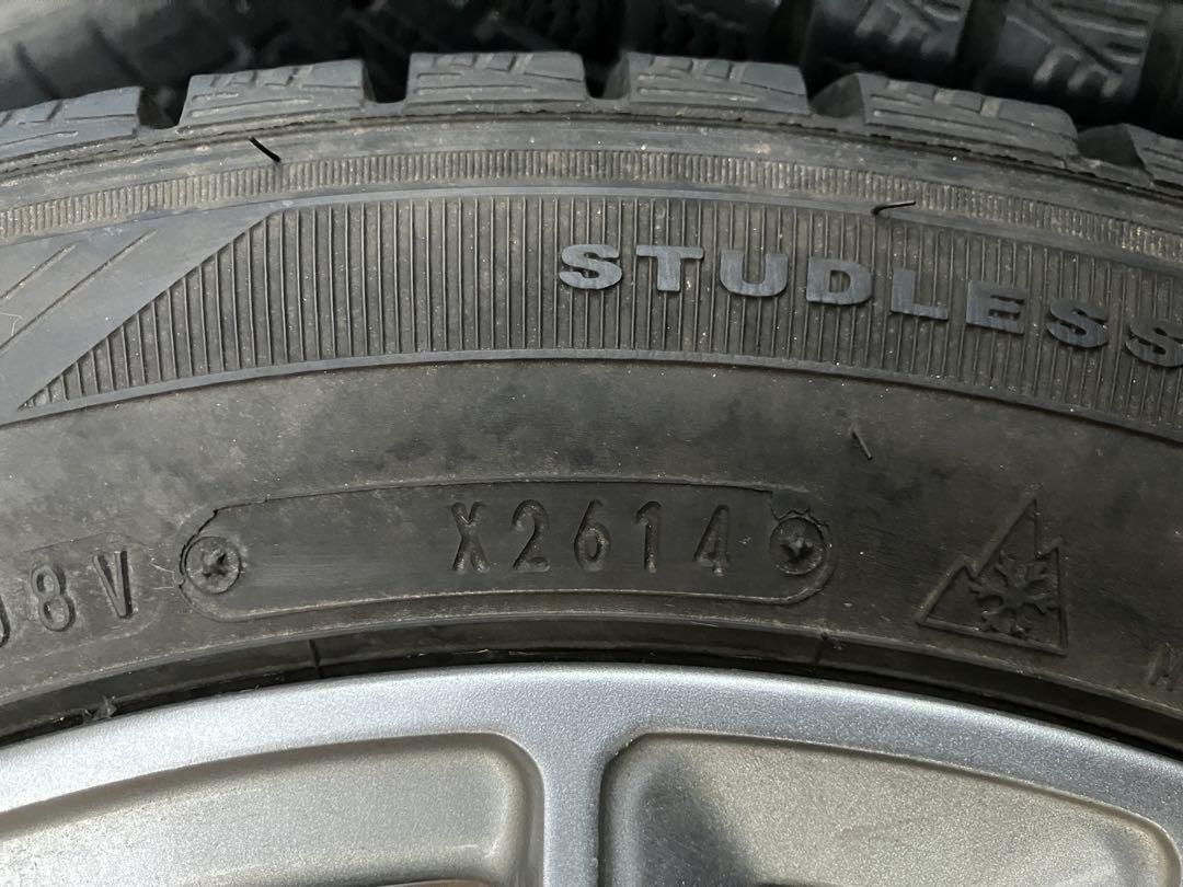 14インチアルミホイール 155/65R14 スタッドレスタイヤ 4本セット