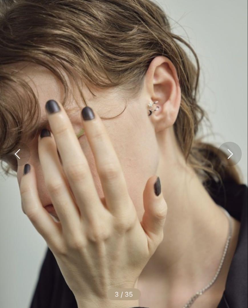 【美品】and cloud/Moon Star Set Tragus Cuffアクセサリー
