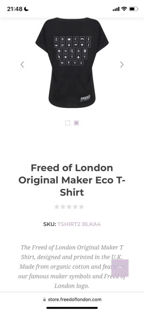 新品⭐︎FREED OF LONDON Tシャツ - メルカリ