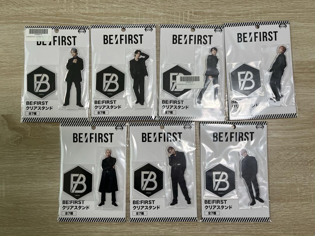 BE FIRST クリアスタンド 全種 コンプリート ビーファースト