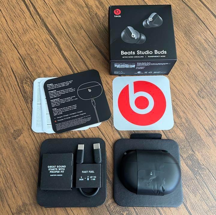 好評再入荷 新品未使用 Beats Studio Buds ビーツスタジオバッズ 黒 Zpnw8-m86788771039 HOT最新作