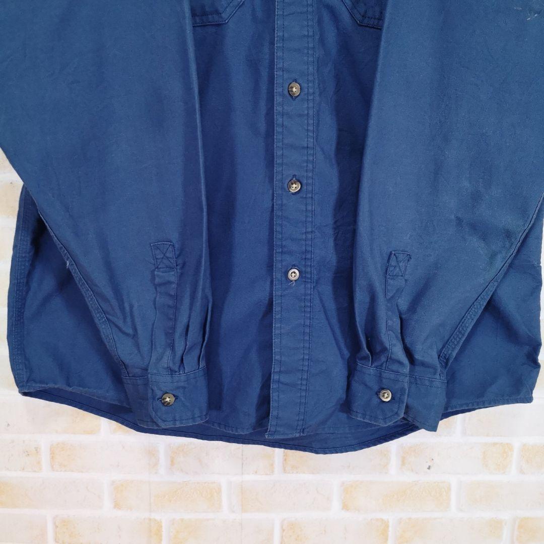 正規品限定SALE カーハート ワークシャツ 企業ロゴ レザーロゴ e09YW-m86789753647 Carhartt 長袖 格安日本製
