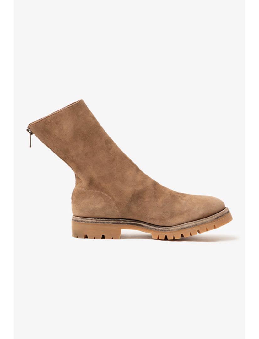 未使用品 nonnative guidi バックジップブーツ　ベージュ　43