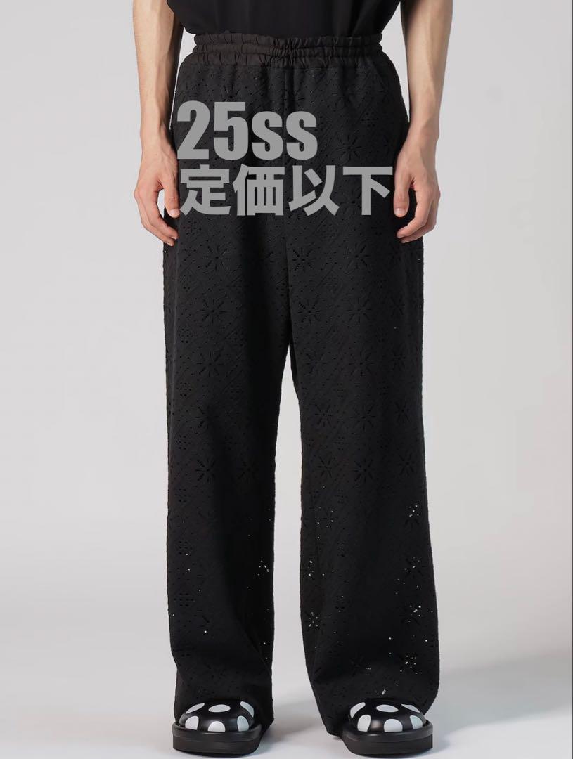Y's...コットンレースパンツ　ブラック