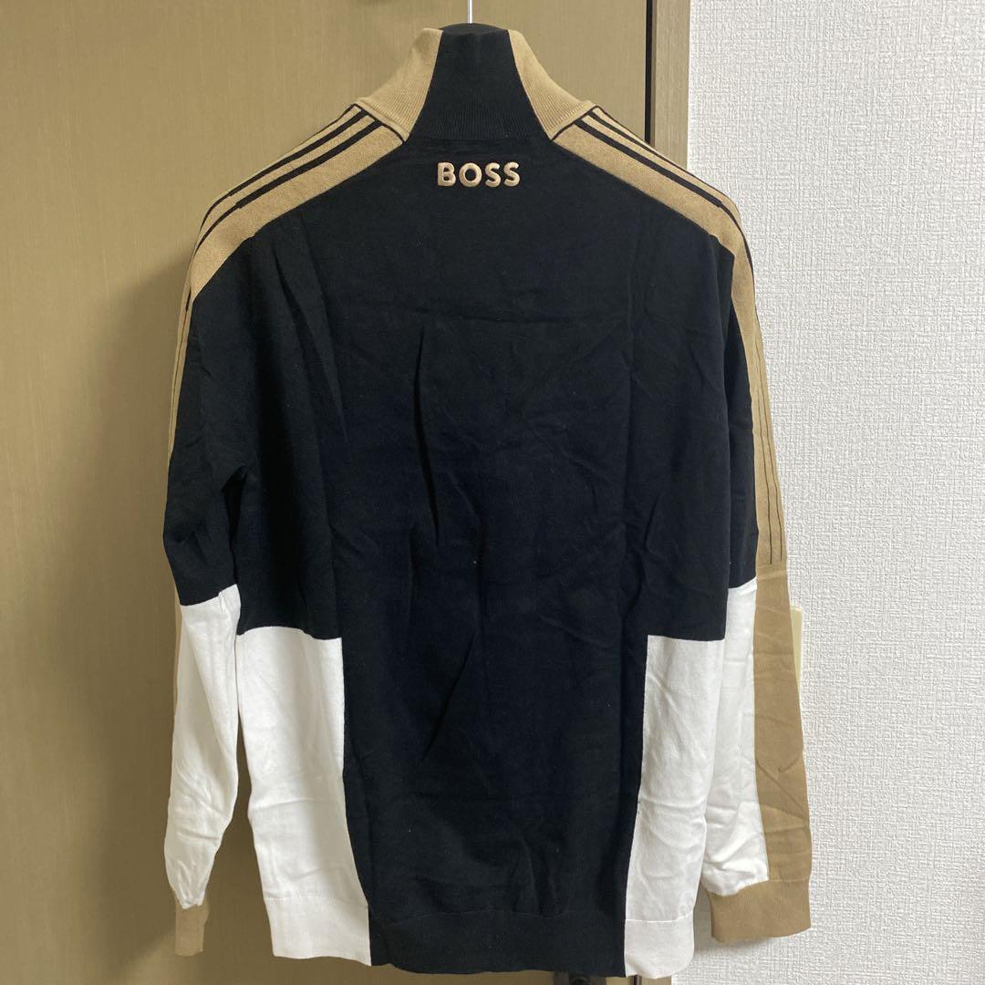 【BOSS】ゴルフコットンニットセーター メンズゴルフウエア｜HUGO BOSS