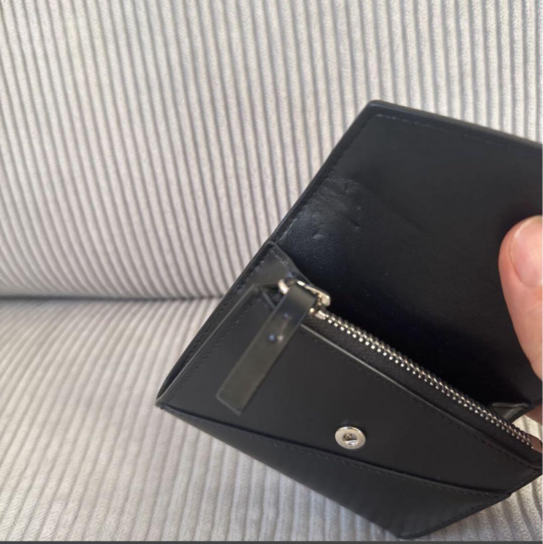 MM6 マルタンマルジェラ マルジェラ 財布 ユニセックス 黒 ミニ