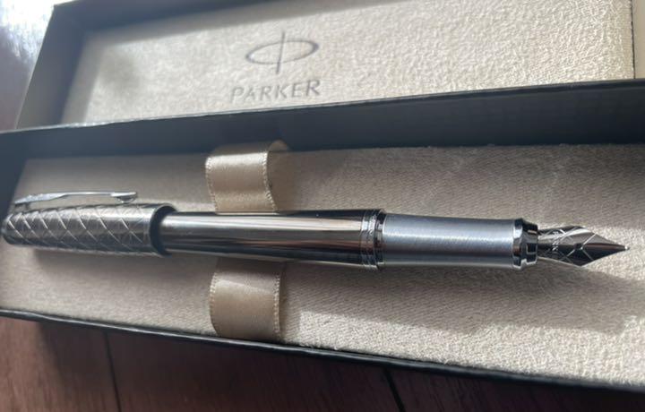 得価正規品 parker 万年筆 パーカー 未使用品 インク付き smM4P-m86796920201 在庫即納
