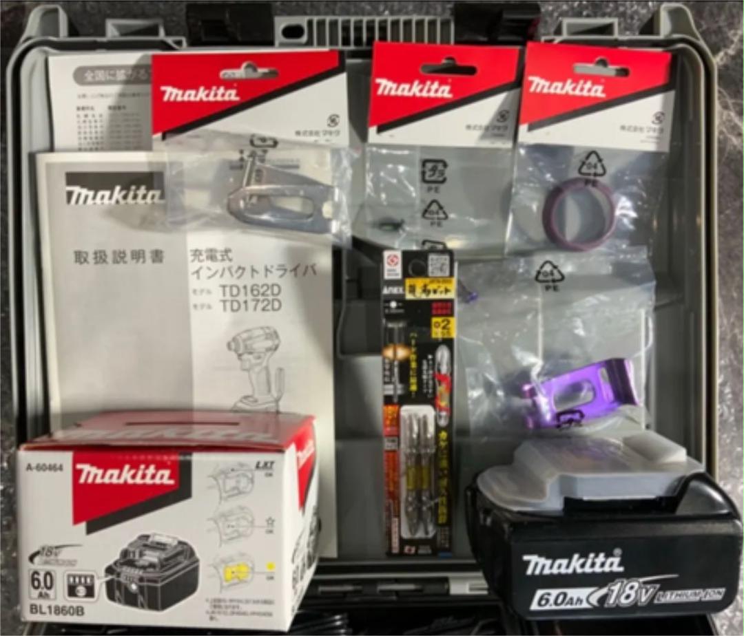 【ィックパー】 最新 新品未使用 マキタ 全て純正品 TD172DGXAP Makita M4JFb-m86797013530 までの