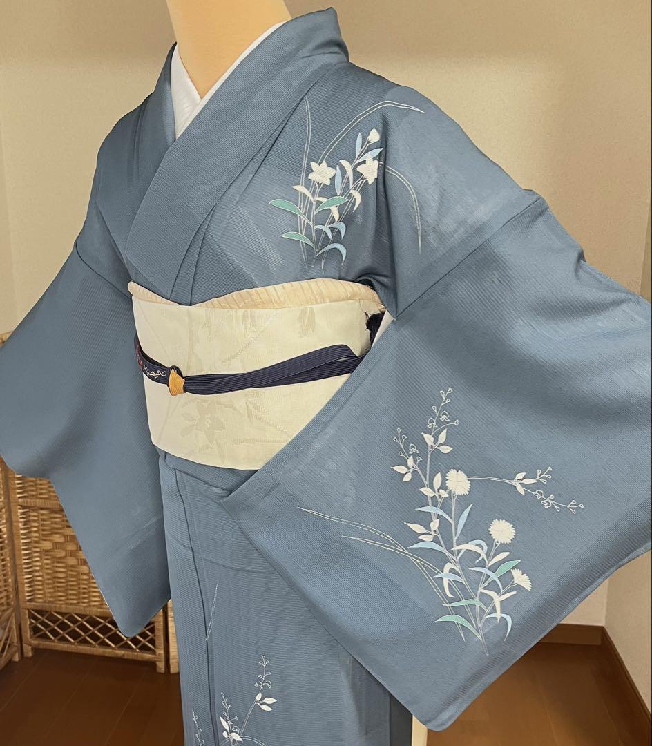 正絹　絽　訪問着