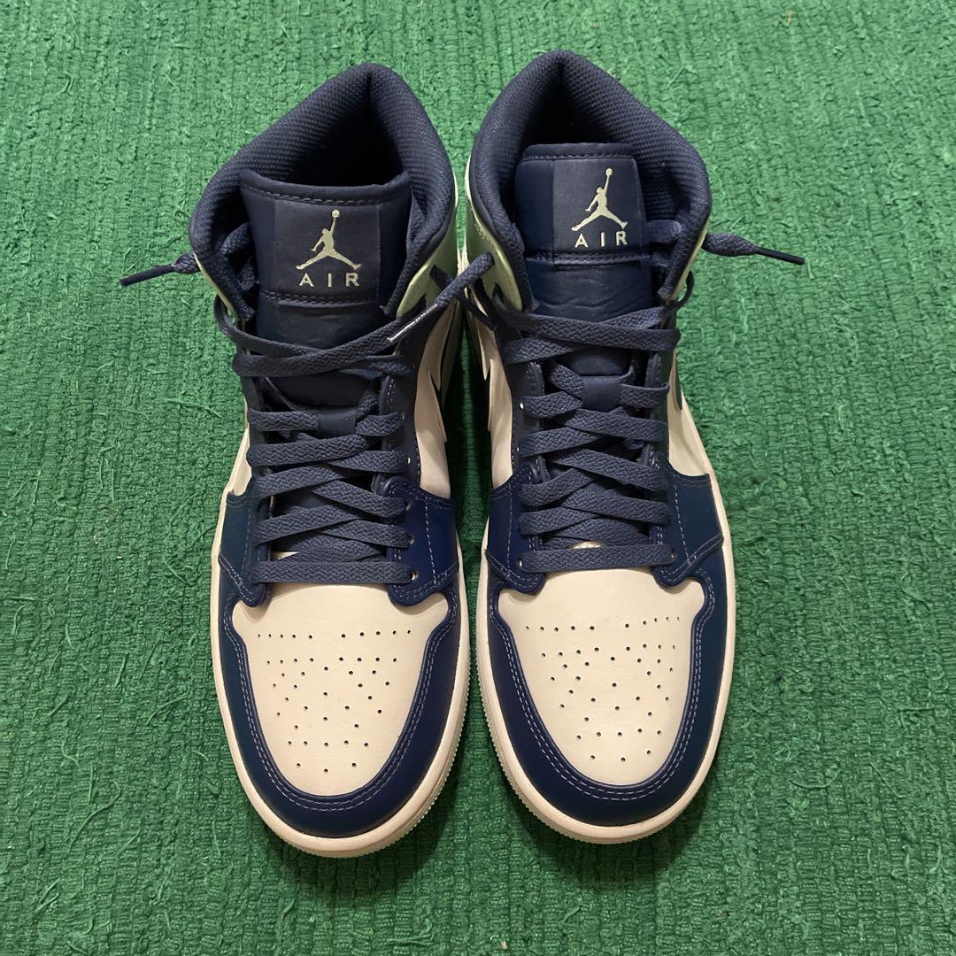 NIKE AIR JORDAN 1 MID BLUE MINT 27.5cm NIKE AIR JORDAN 1 MID BLUE MINT 27.5cm
