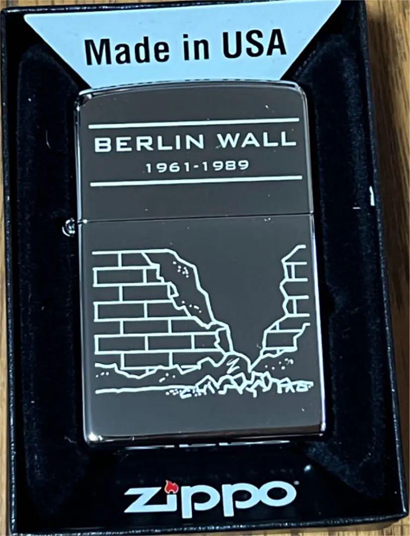 【未使用品】 ZIPPO ベルリン・ウォール オイルライター