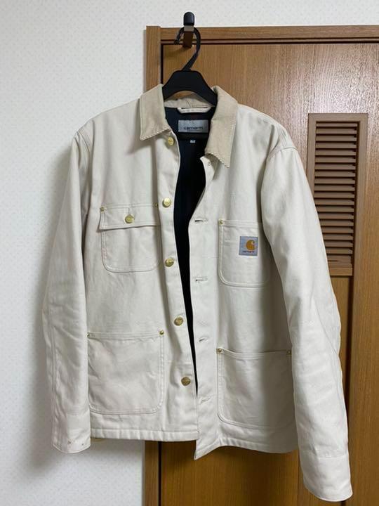 CARHARTT M オフホワイト g5u62-m86803160050 カバーオール 在庫あ