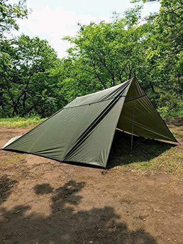 2.新品 BUSHMEN ブッシュメン トラベルギア タープ  4×4 00