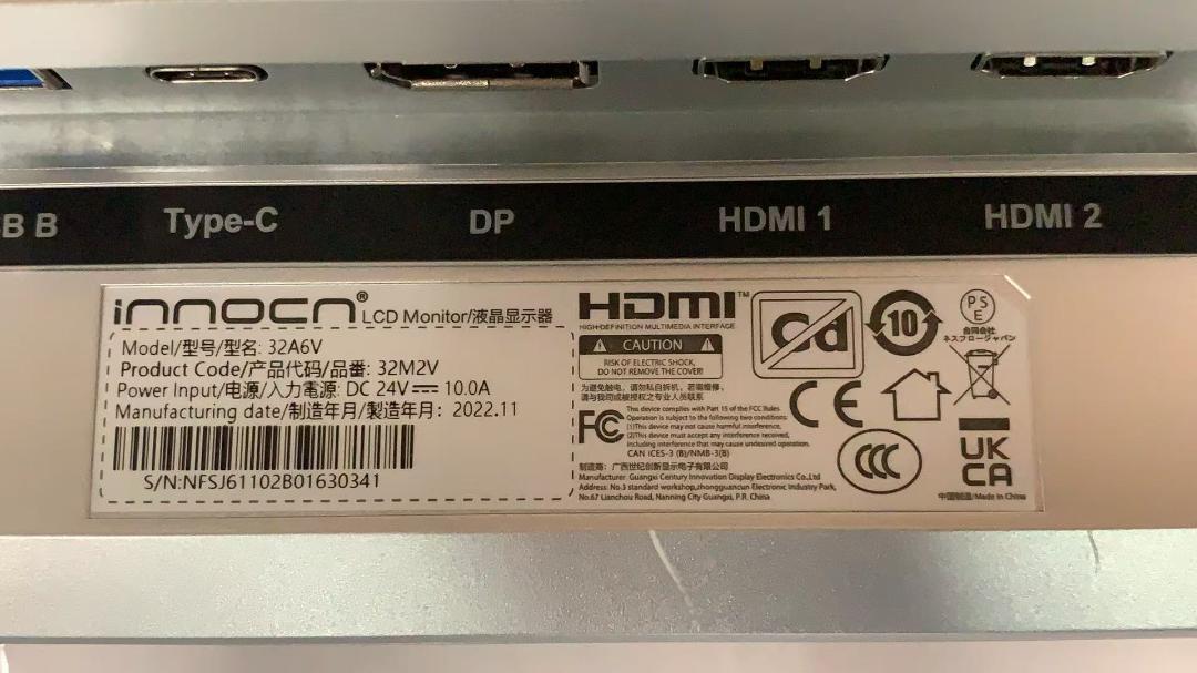 INNOCN ミニLED 4K ゲーミングモニター 32インチ