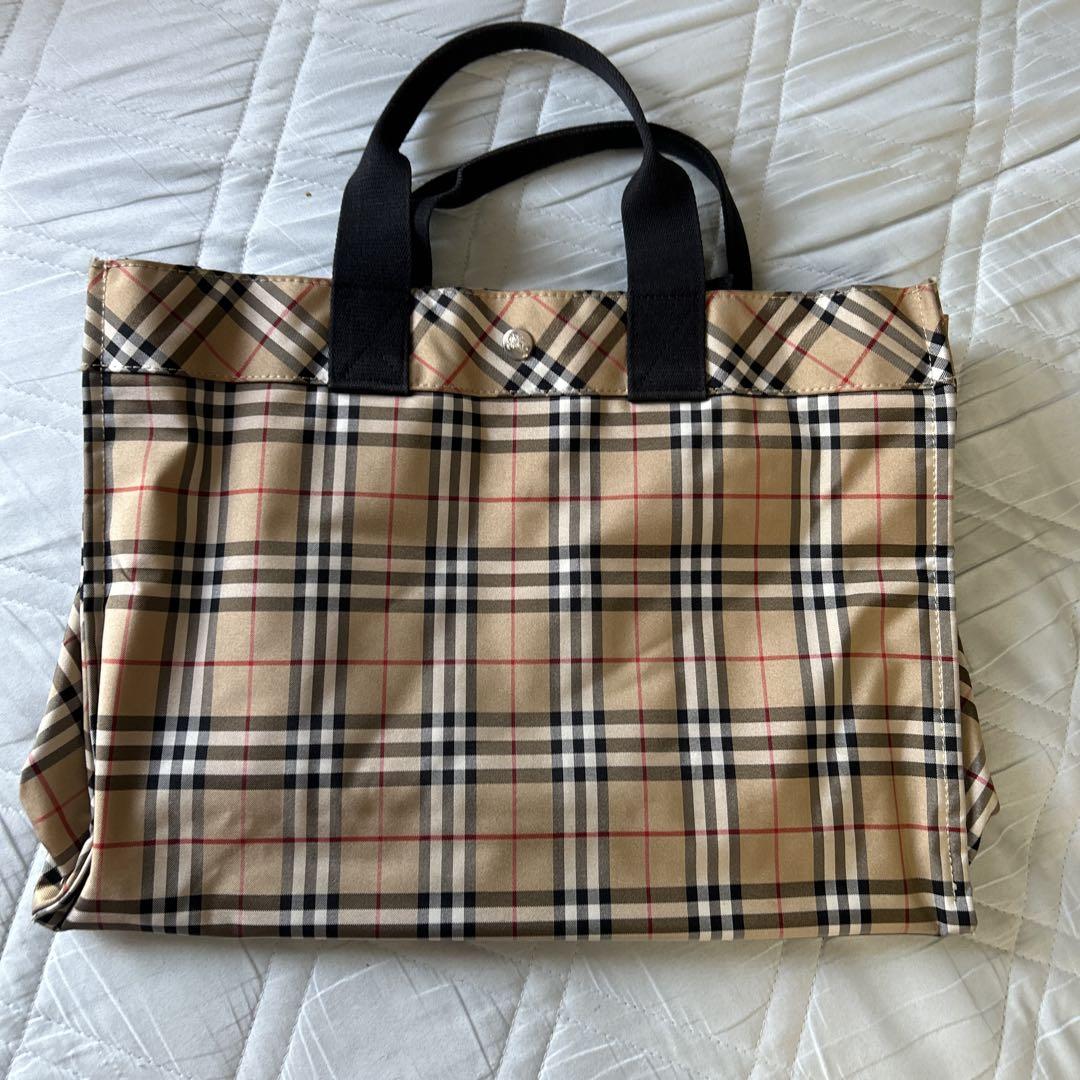 Burberry バーバリー ノバチェック トート ハンドバッグ ブランド Burberry バーバリー ノバチェック トートバッグ