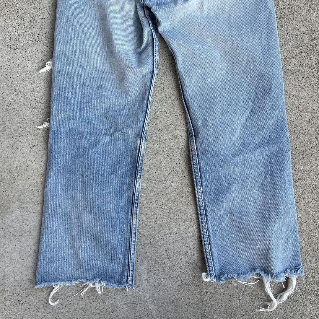 90s LEVI’S 501 グランジ ダメージ デニム リーバイス 31 ボロ LEVI'S 90s 501xx グランジ ダメージ デニム リーバイス