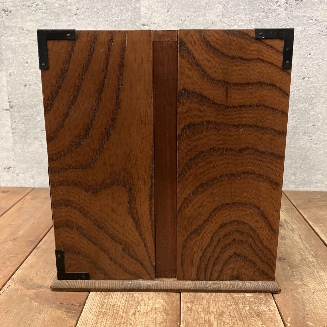 木製和風小物入れ 昭和レトロ 小箪笥 小物収納 裁縫箱 古道具 古家具