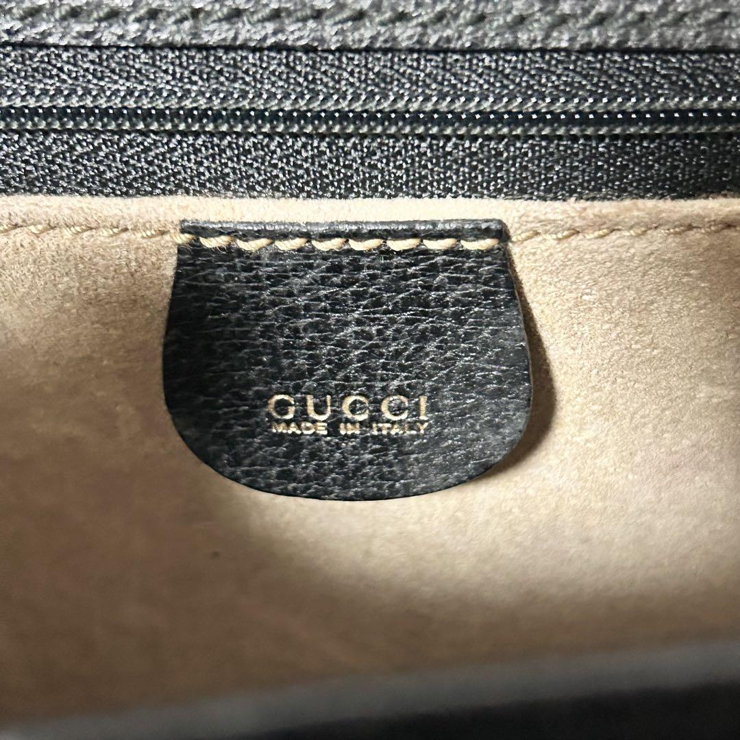 GUCCI オールドグッチ2WAYショルダーバッグ ハンドバッグ