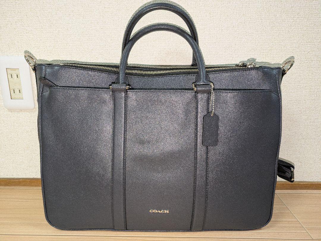 【良品】COACH ビジネスバッグ A4対応
