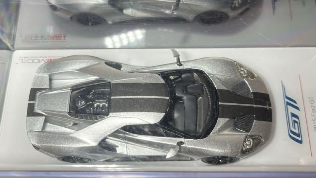 レア❗️ミニカー 1/43 TSM フォードGT 2015 シカゴ オートショー TSM 1/43 フォード GT 2015 シカゴオートショー シルバー