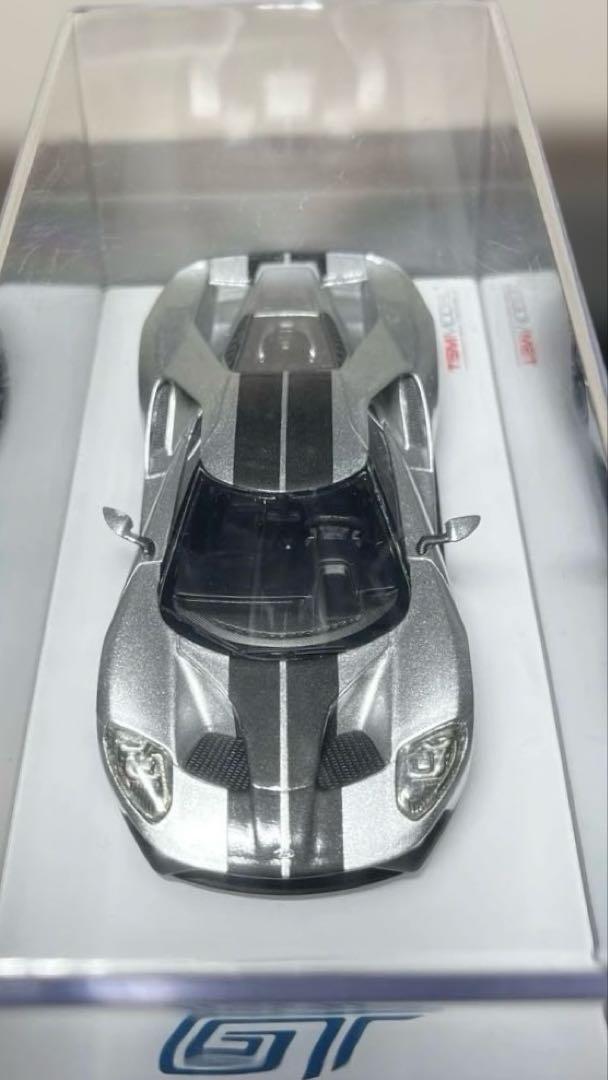 レア❗️ミニカー 1/43 TSM フォードGT 2015 シカゴ オートショー TSM 1/43 フォード GT 2015 シカゴオートショー シルバー