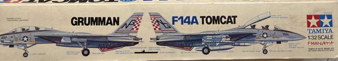 TAMIYA タミヤ　1/32　グラマンF-14A　トムキャット