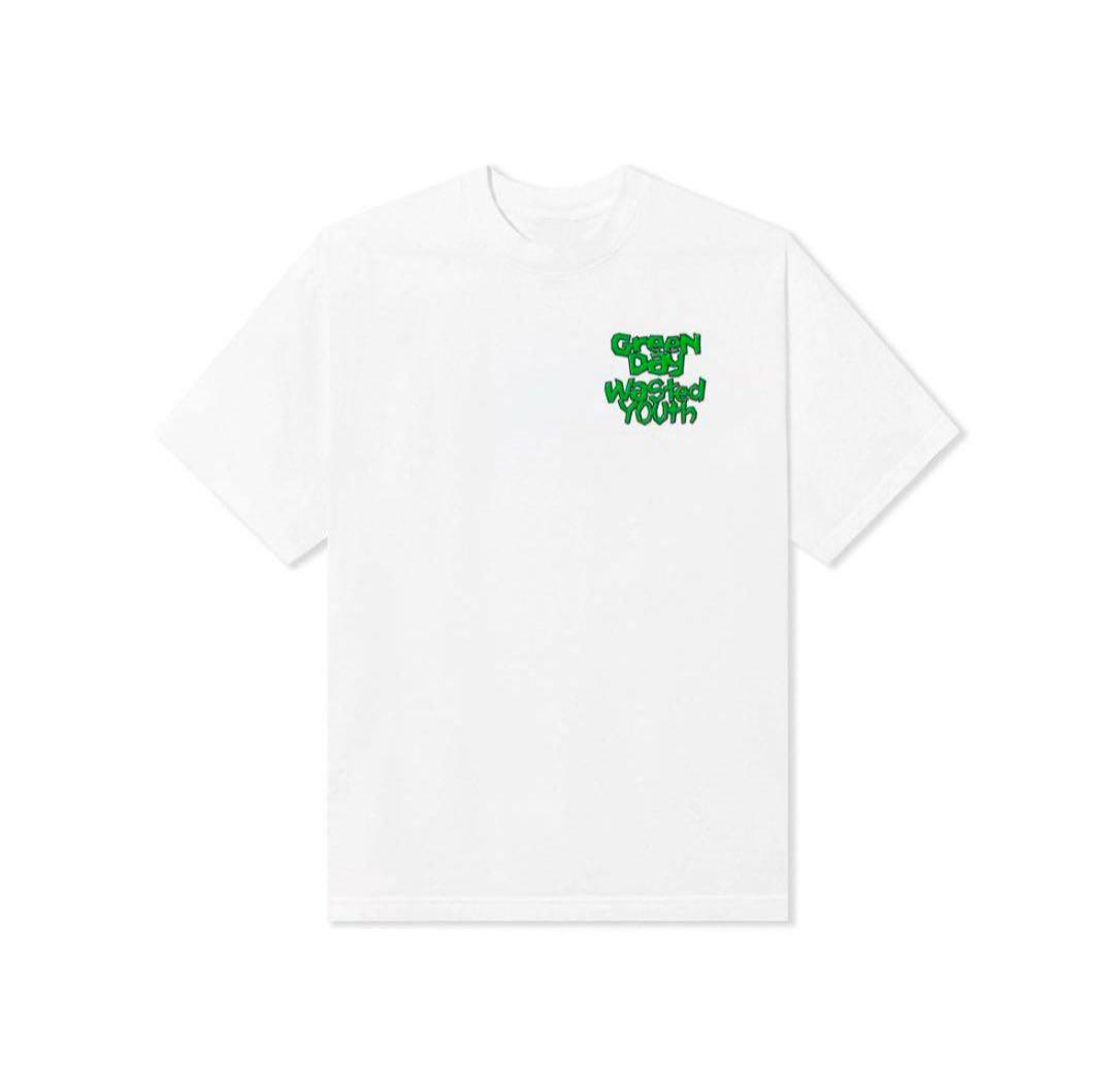 注目のブランド Green Lサイズ White Tシャツ コラボ VERDY day ミュージシャン