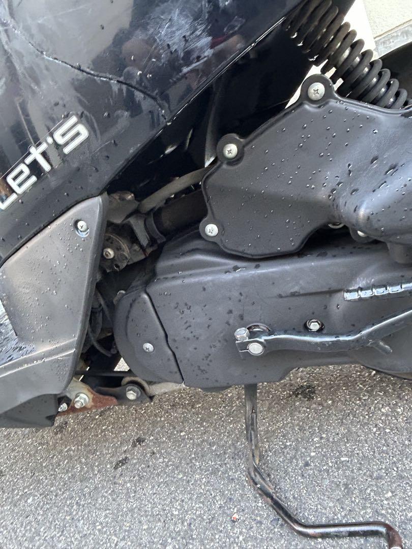 現行モデル　レッツ　保証付バイク店での購入