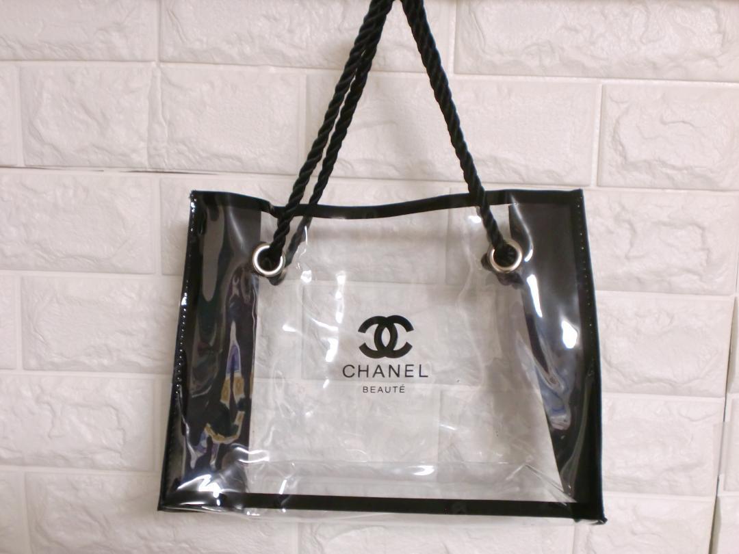 □新品□CHANEL シャネル□クリア□M□トートバッグ♪ - メルカリ