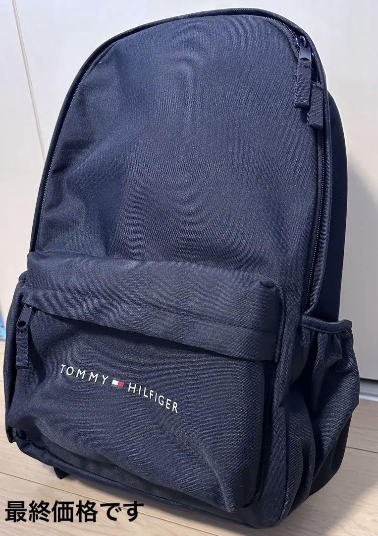 トミーヒルフィガー　バックパック　リュック　ネイビー　新品未使用