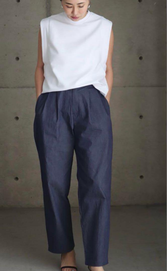 エラ　ella selectshop carrot pants denim S