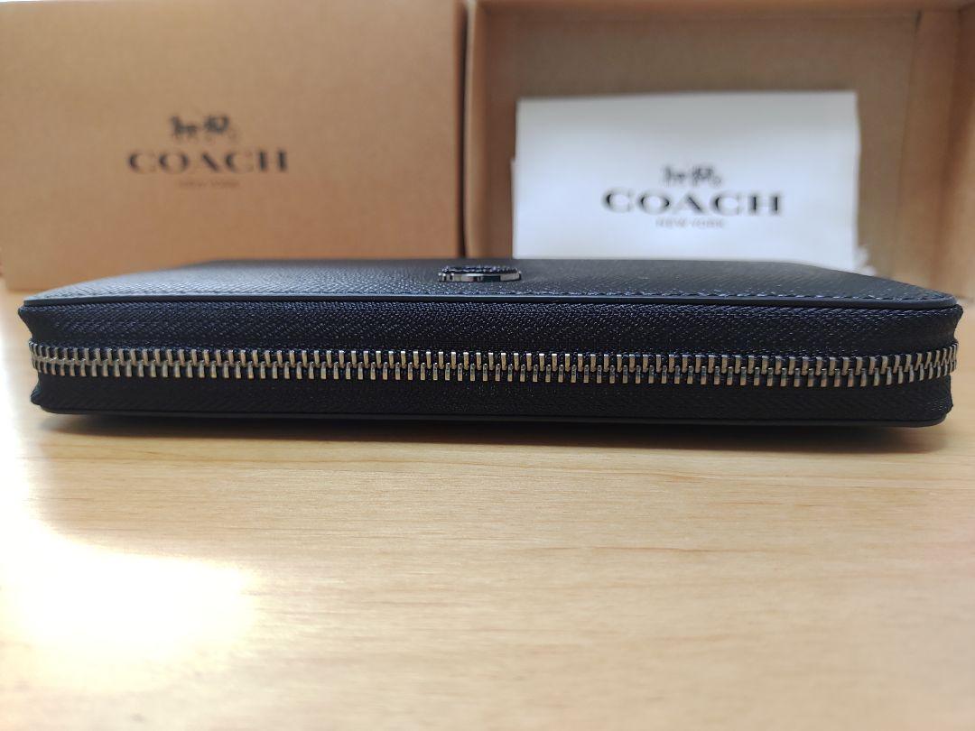 【新品・未使用】【送料無料】COACH 長財布 ラウンドファスナー