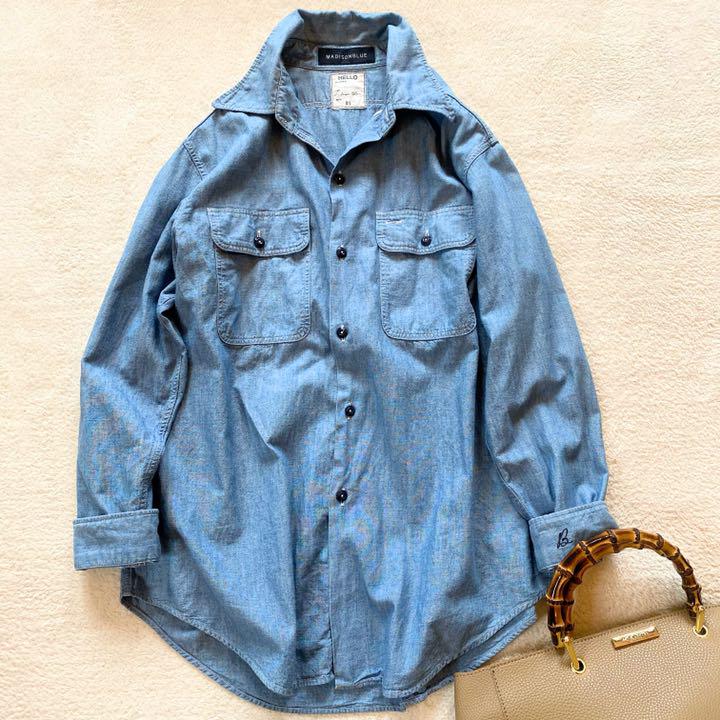 ブルー系,Sグランドセール 【MADISONBLUE】 マディソンブルー ハンプトンシャンブレーシャツ 01 シャツ/ブラウス(七分/長袖) トップス ブルー系S¥11,426-www.pontodeapoio.org.br ブルー系,Sグランドセール 【MADISONBLUE】 マディソンブルー ハンプトンシャンブレーシャツ 01 シャツ/ブラウス(七分/長袖) トップス ブルー系S¥11,426-www.pontodeapoio.org.br